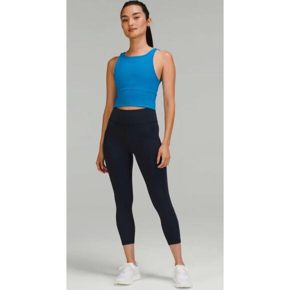 lululemon blue power pivot tank - Picture 3 of 3